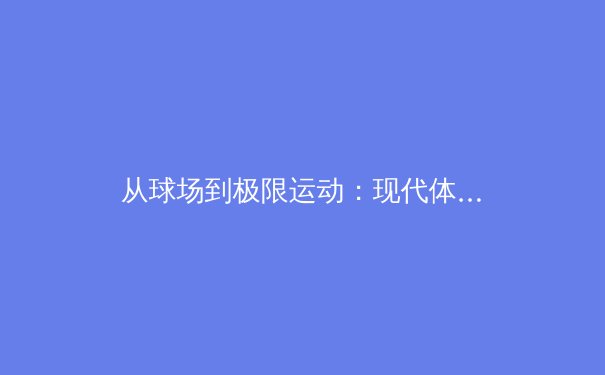 从球场到极限运动：现代体育竞技中的心理韧性培养与突破 - 4